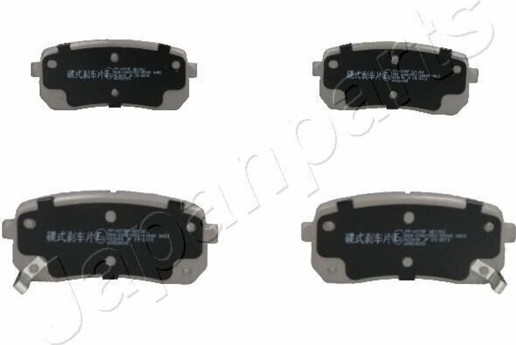 JAPANPARTS Bremsbeläge Satz Hinten Bremsklötze für HYUNDAI H-1 Travel (TQ) PP-K07AF