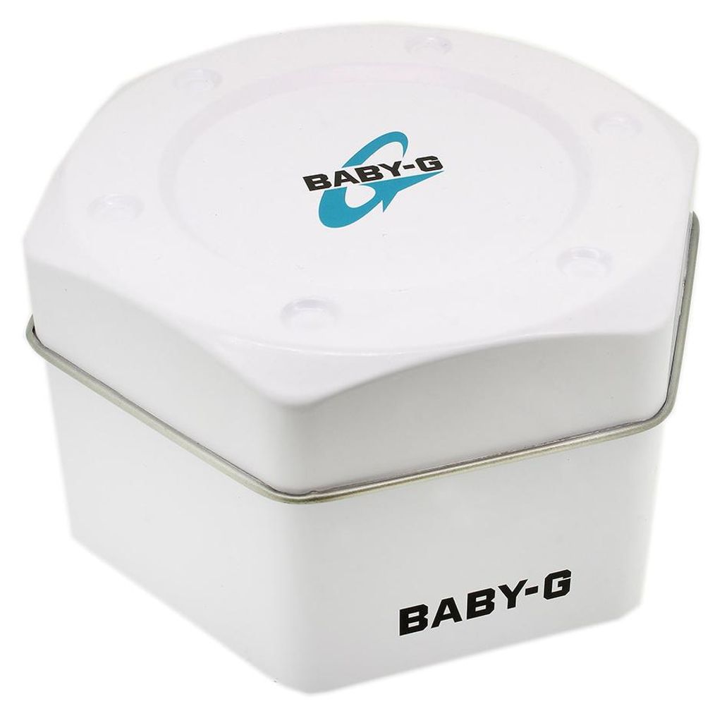 Casio Baby-G Damenuhr | Resinband Digital Timer Stoßfest Produktbild 