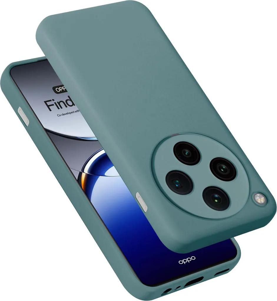 Compatibile con Oppo Find X5 Pro Custodia Silicone Morbido