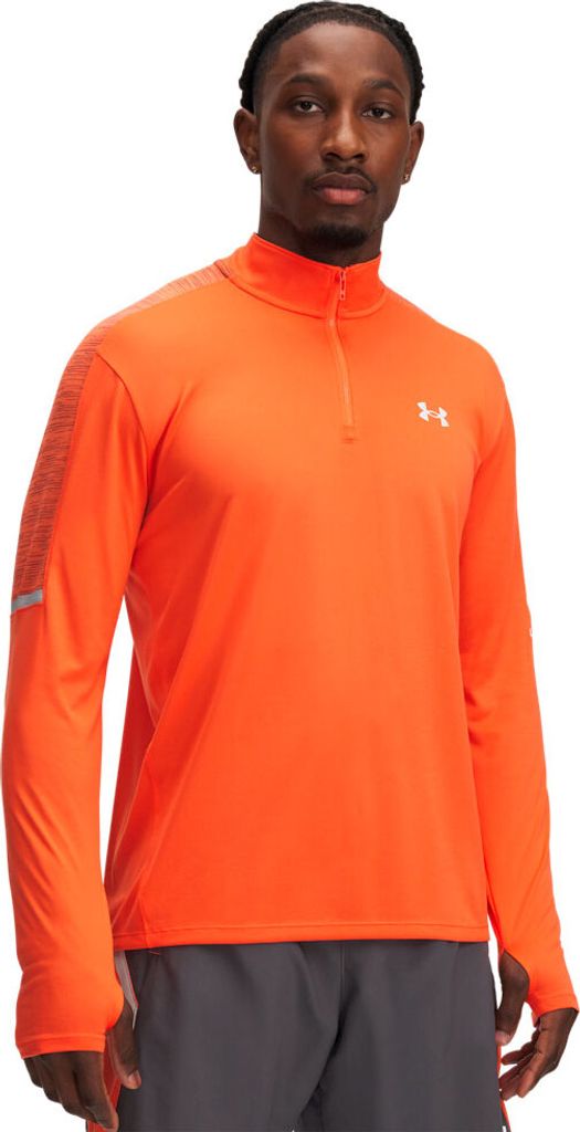 Under Armour Tech Utility Halbreißverschluss-sweatshirt Orange L Mann Orange L