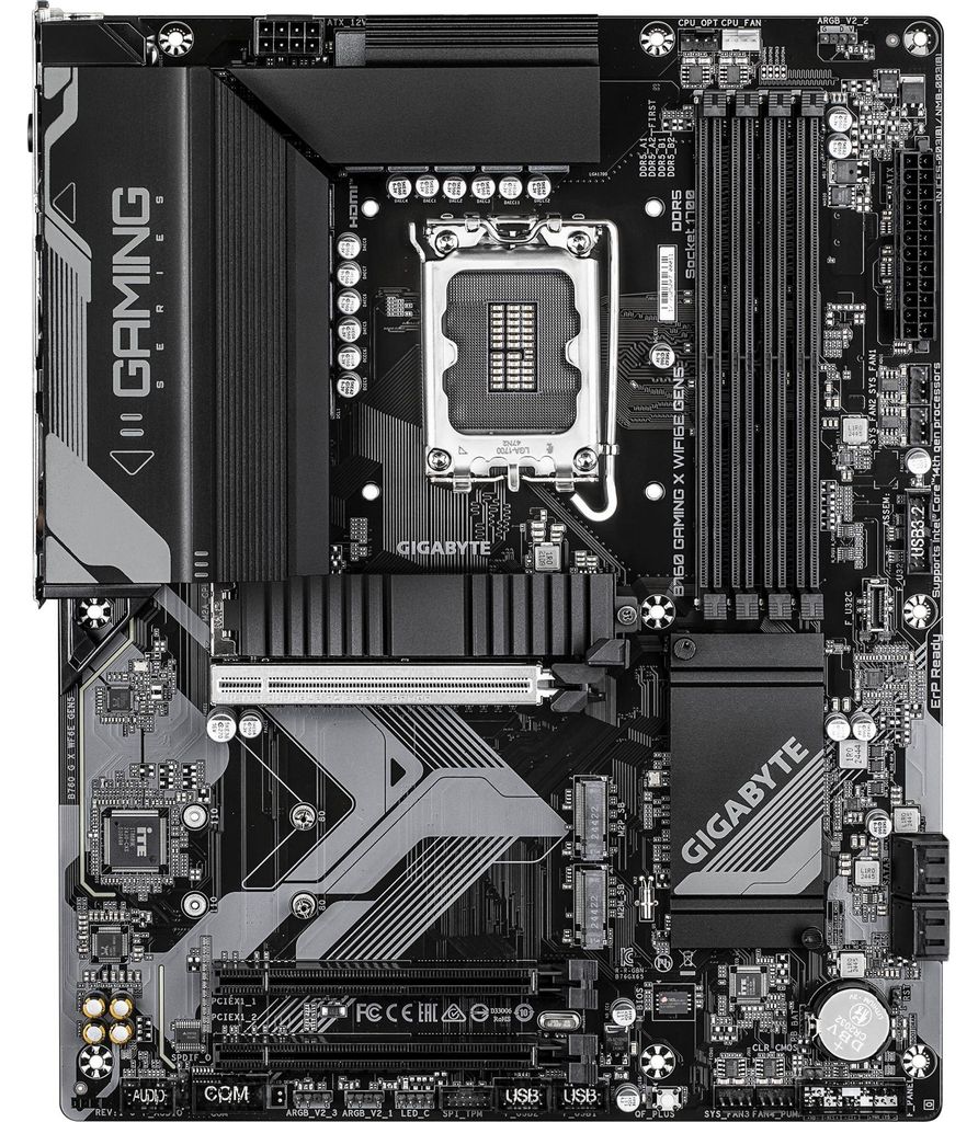 GIGABYTE B760 GAMING X WIFI6E GEN5, Intel, LGA 1700, Intel® Zdjęcie produktu 