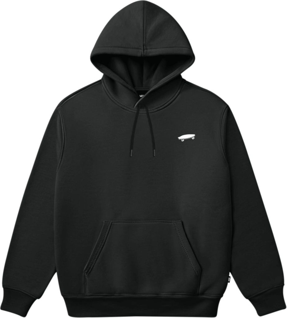Vans Hoodie VN000P58BLK1 in Black color size medium