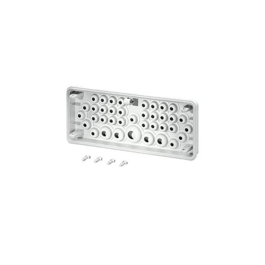 Hensel Bride à membrane Kst 300x100mm avec 38 entrées de câbles IP66