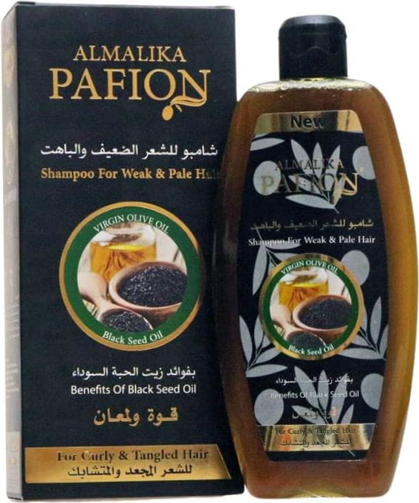Almalika Pabion Šampon s černým kmínem 400ml Obrázek produktu 