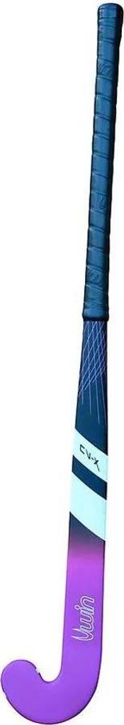 Uwin Hockeyschläger Fiberglas schwarz/orchidée 37,5 Zoll - Junior Sport