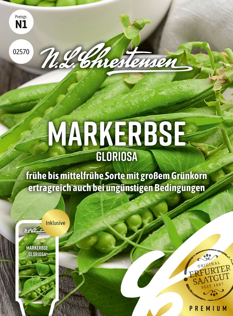 Markerbse Gloriosa | Markerbsensamen von N.L. Chrestensen