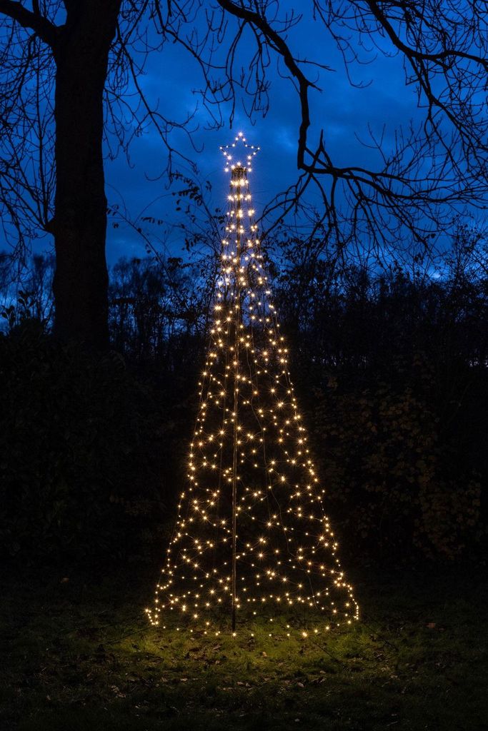Vlaggenmastverlichting Tree With Star On Pole Productafbeelding 