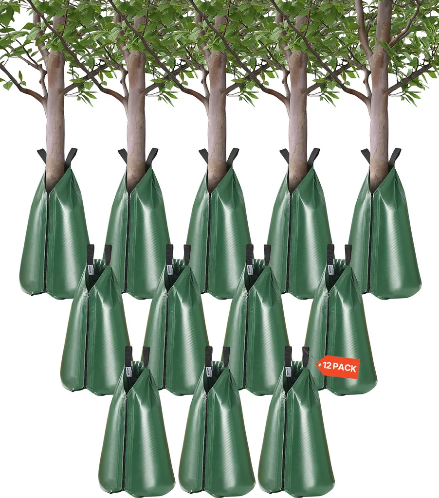 Système d'Irrigation Arbre 20 Gallons avec Diffusion 9 Heures - Paquet de 12
