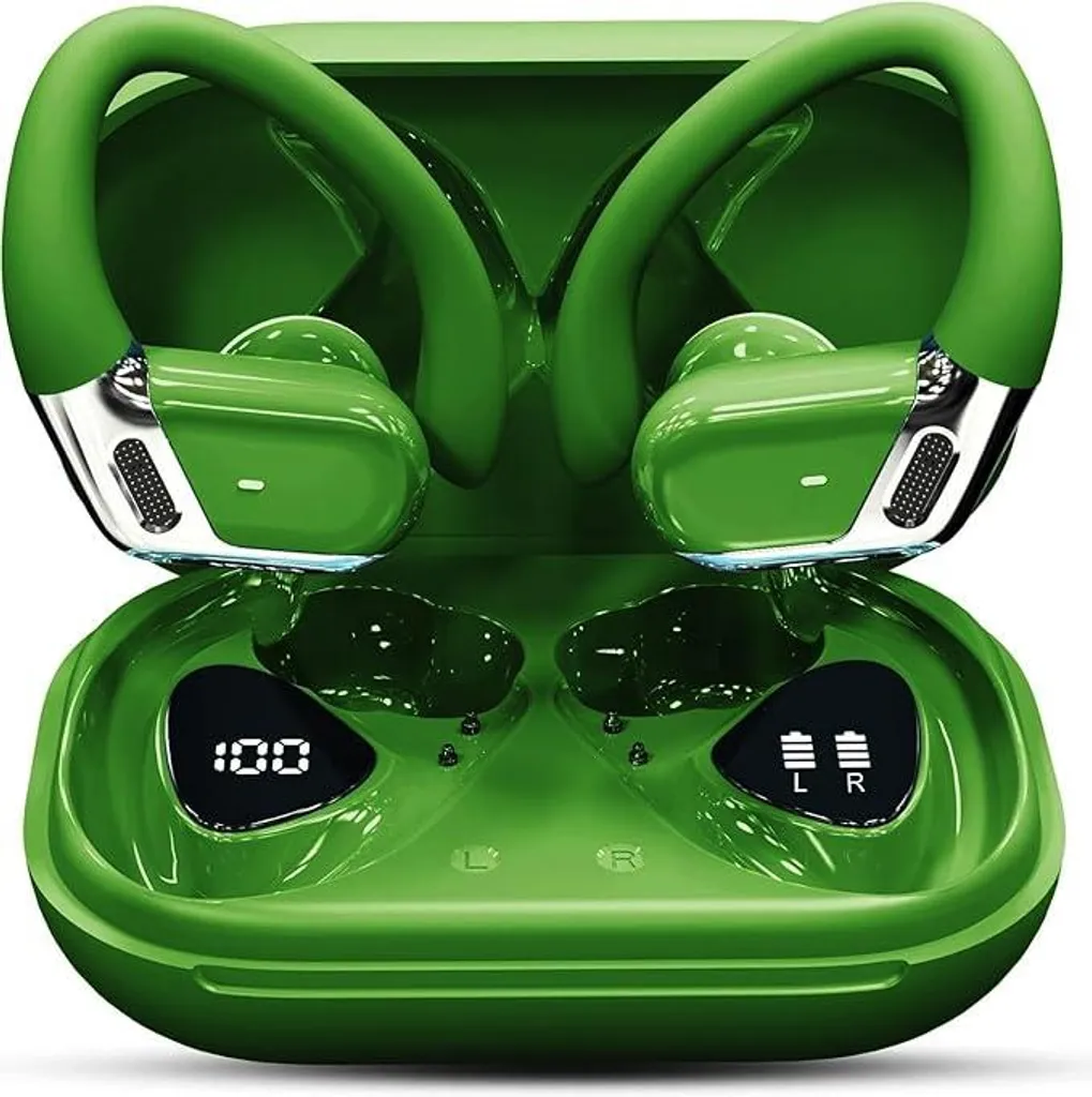 In Ear Kopfhörer Kabellos Bluetooth 5.4 mit ENC Noise Cancelling und 4 HD Mics,50 Std Kabellose Ohrhörer,mit Hi-Fi Stereo, IP7 Wasserdicht,LED-Anzeige