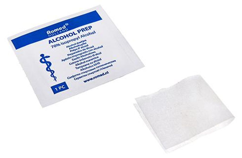 Romed Alcoholdoekjes (100 stuks) Produktbild 
