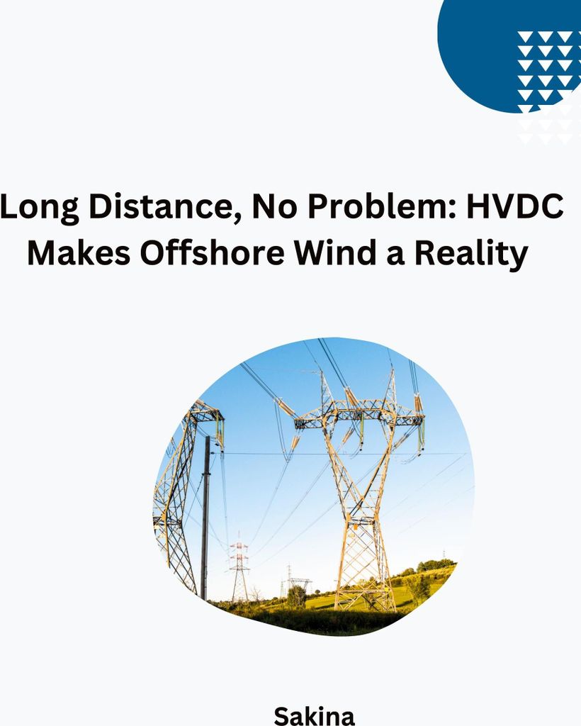 Long Distance, No Problem: HVDC Makes Offshore Wind a Reality