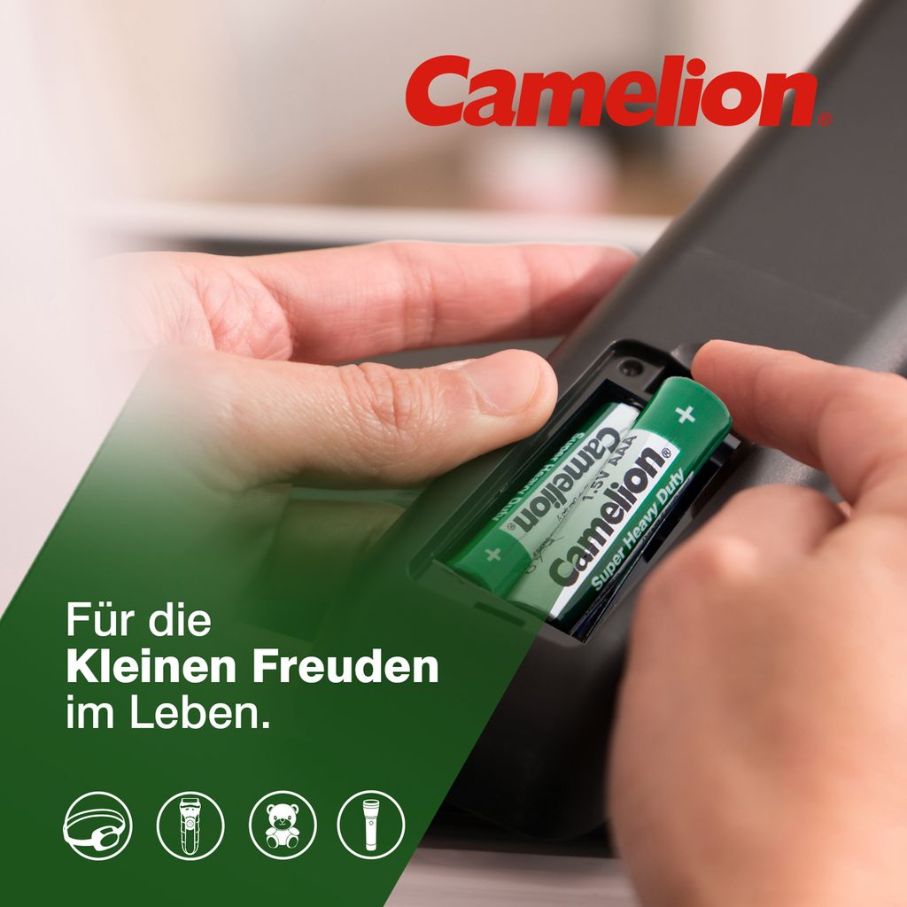 120 Stück Camelion AAA Batterien 1,5V Super Heavy Duty Long Produktbild 7