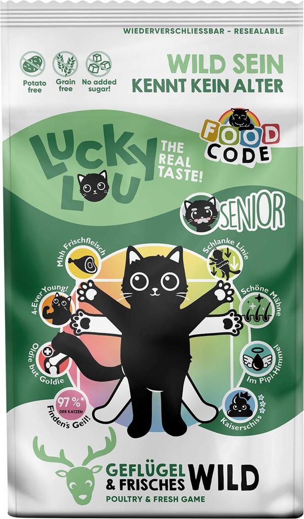 Lucky Lou Senior Geflügel & Wild 1,7 kg