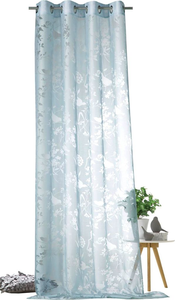heimtexland ® Eyelet Scarf Birds Dekorativní závěs Obrázek produktu 