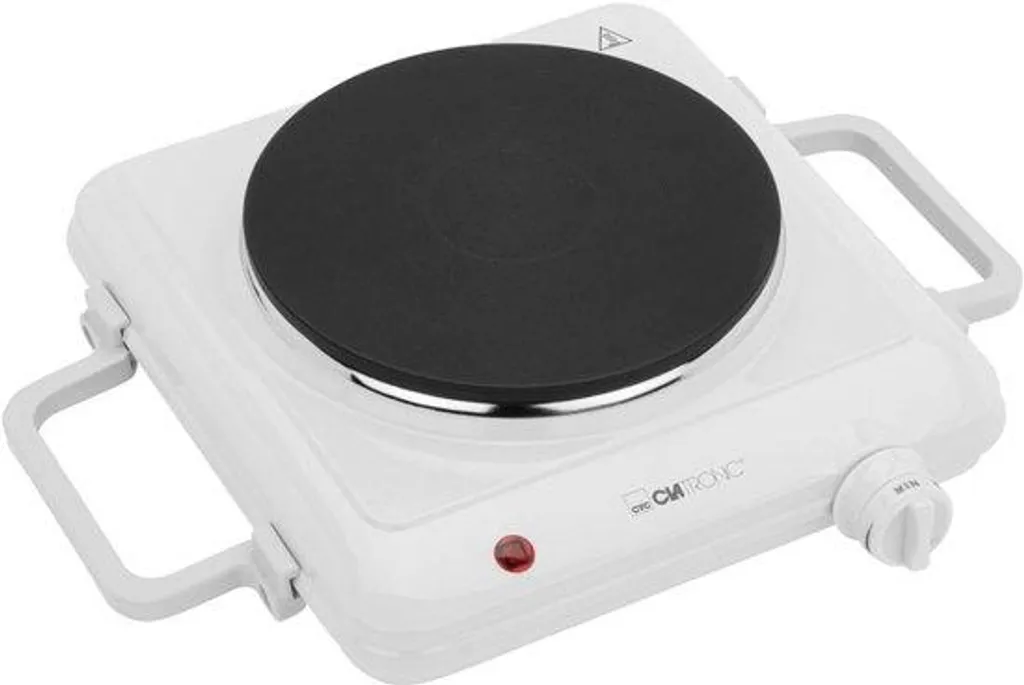 Plaque de cuisson compacte thermostatée - Puissance 1500W et Inox brossé