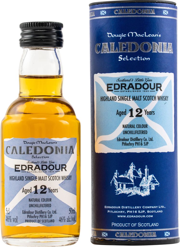Edradour 12 Years Old Dougie MacLean's Caledonia Selection 50ml 46% Vol.