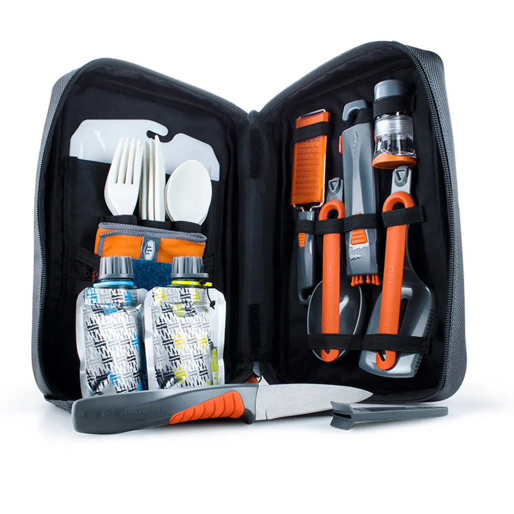Ustensiles de cuisine pour randonnée et bivouac - Kit GSI 24 pièces