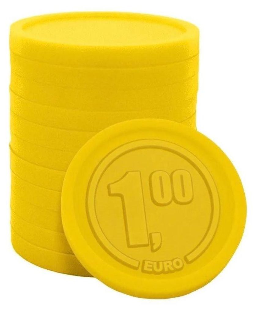 Jetons pour buvette 1,00 € en relief CombiCraft jaune – 250 Image du produit 
