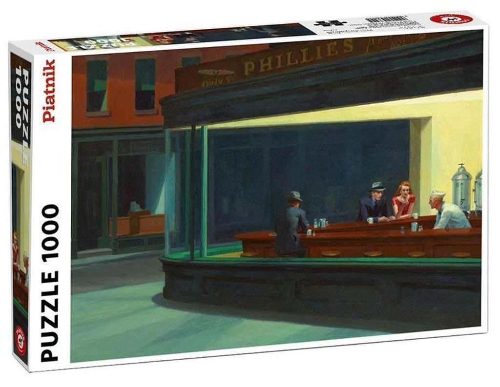 Edward Hopper: Nighthawks 1.000Teile Produktbild 