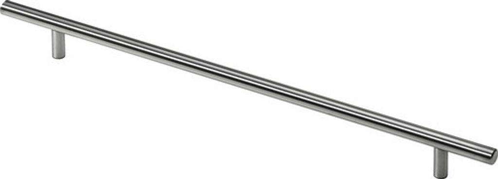 Maniglia per mobili Hettich in acciaio inox 400 mm opaco - Immagine del prodotto 