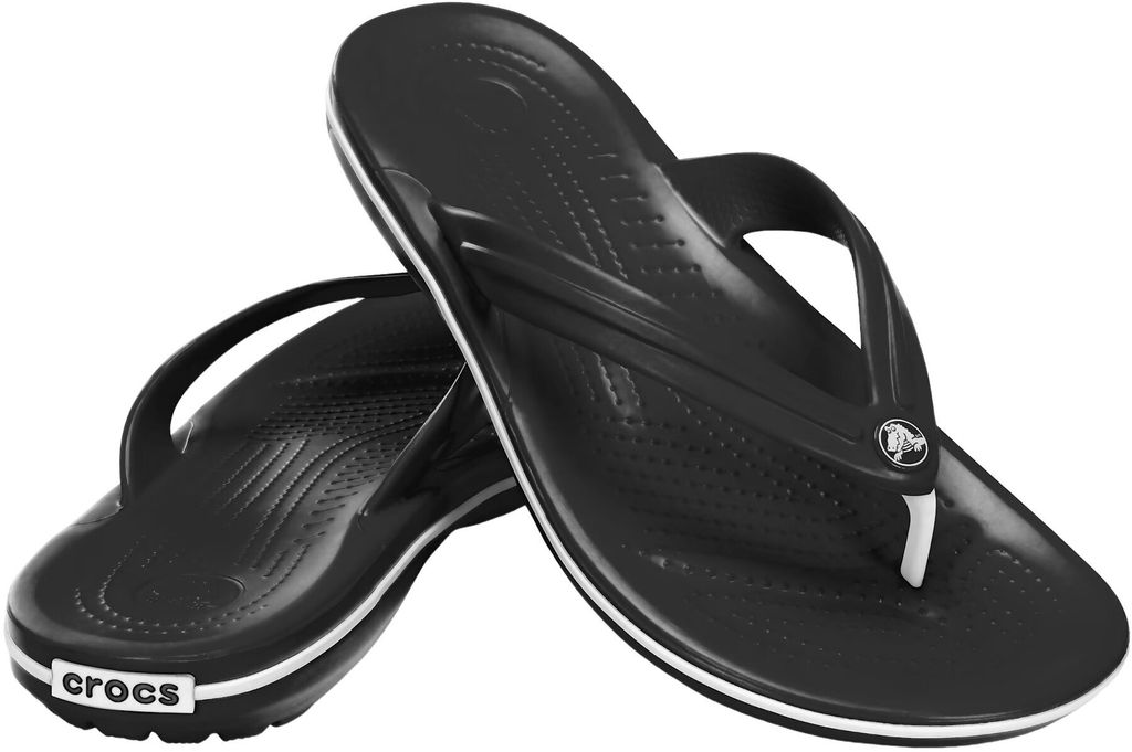 Crocs Crocband Flip, Męski, Dorosły, Japonki, Czarny, Zdjęcie produktu 