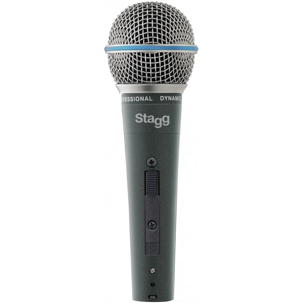 Microphone dynamique Stagg SDM60 anti-larsen pour une voix claire