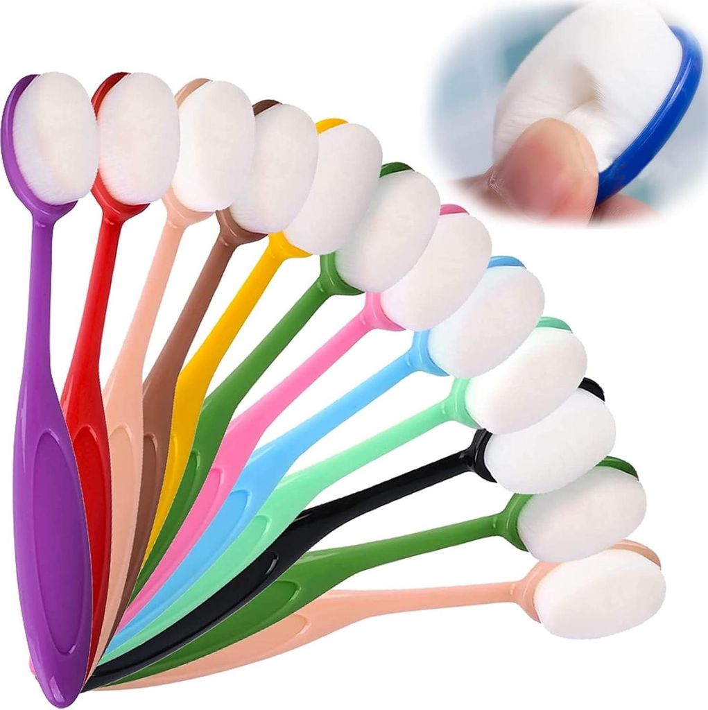 Craft Inkt Mengborstels 12 Sticks Bunte Pack Hintergrund Pinsel Malwerkzeug Papier Basteln Karten Malpinsel