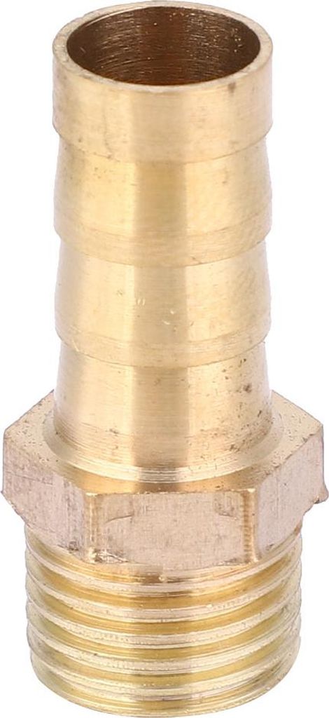 Stück G1/4 Außengewinde-Schlauchverbinder aus Messing für Gas- und Flüssigkeitsleitungen, 10 mm