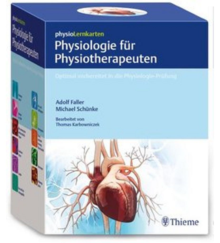 physioLernkarten - Physiologie für Physiotherapeuten Produktbild 