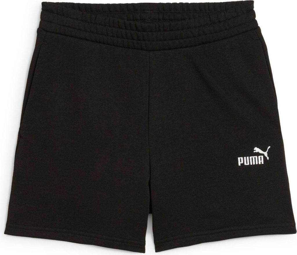 Puma ESS Small No 1 Logo 5 High-Waist Shorts TR - PUMA Black, Größe:XXL