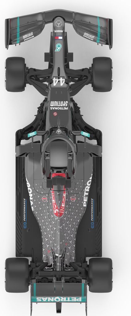 Jamara Mercedes AMG F1 1:18 Performance schwarz 2,4GHz    Produktbild 