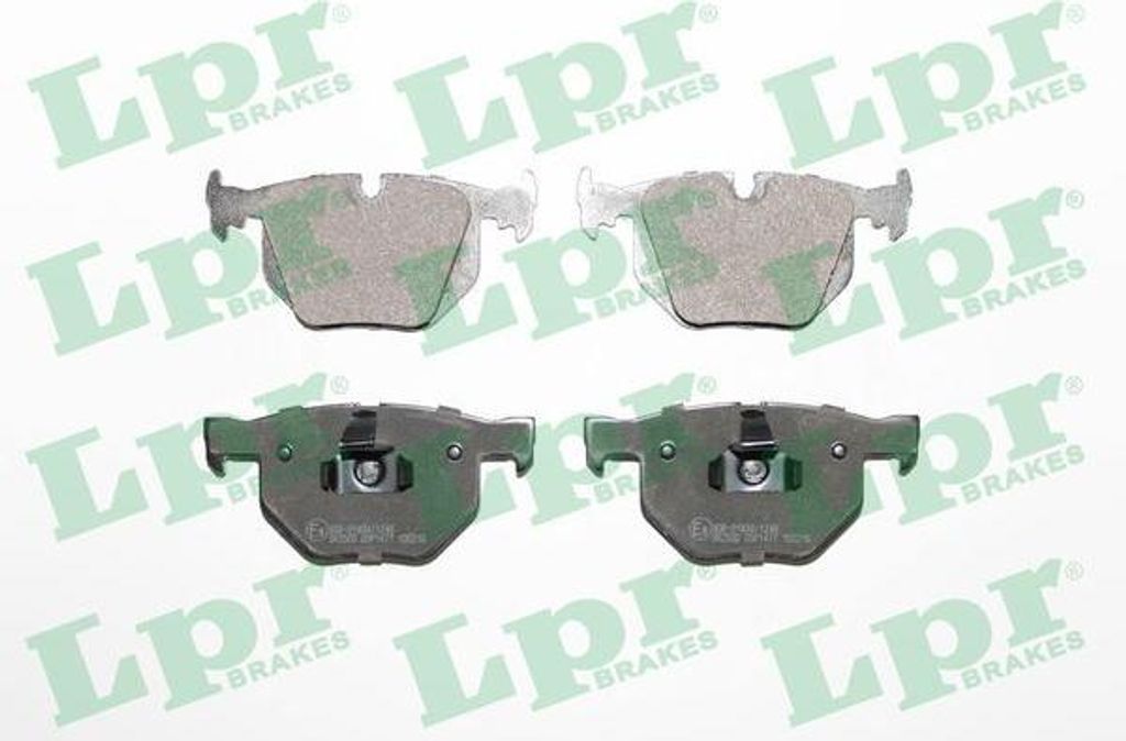 LPR 05P1477 Bremsbelagsatz, Scheibenbremse OE 34216753850 kompatibel mit 7er E65