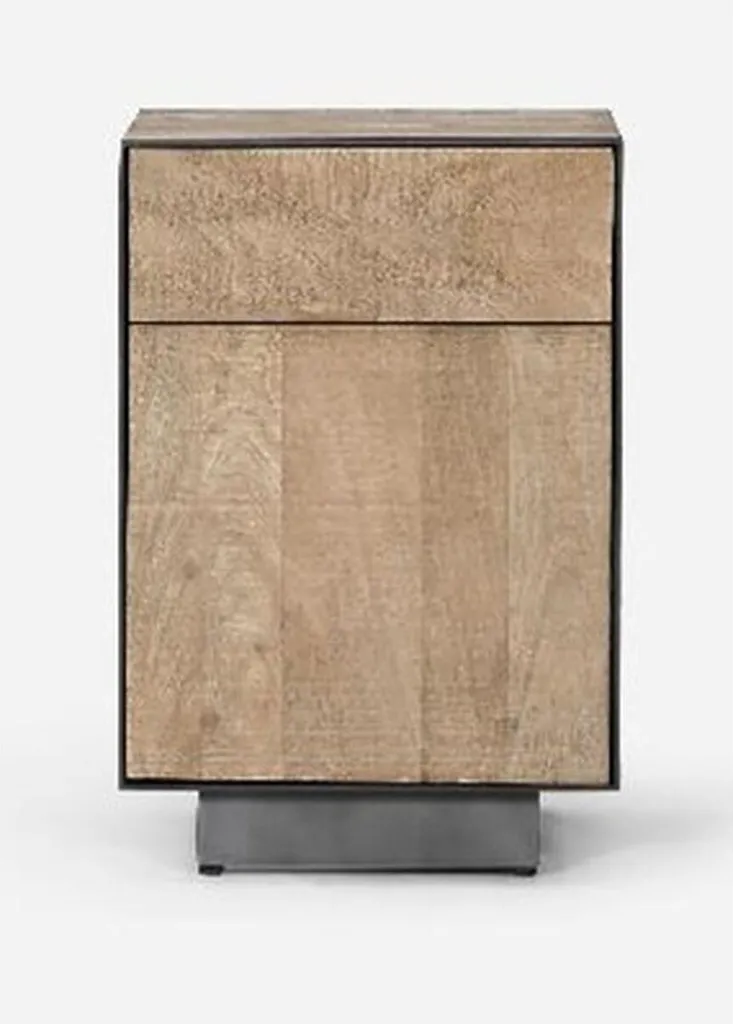Table de nuit home ESPRIT : meuble de chevet gain de place pour chambre