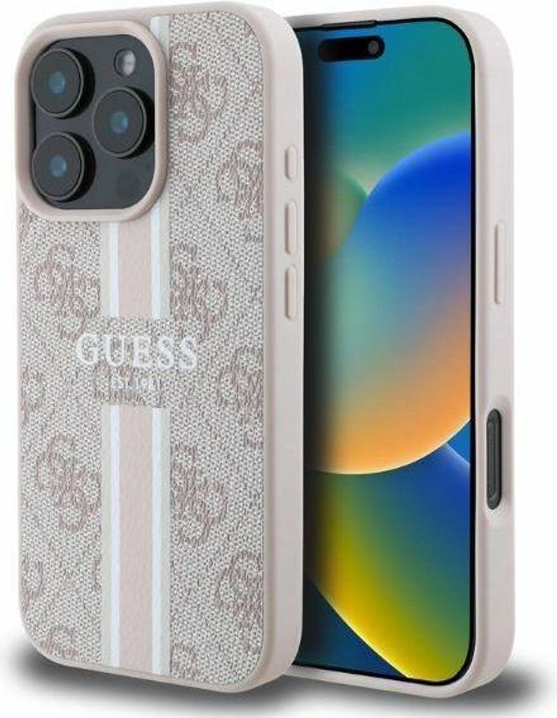 Etui Guess 4G Printed Stripes Magsafe Na Iphone 16 Pro - Obrázek produktu 