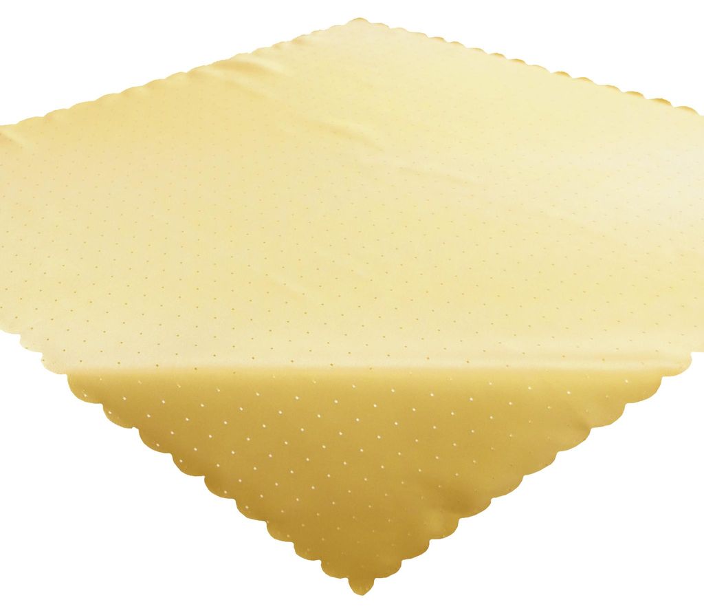 Tovaglia 90 x 90 cm in giallo per tavolo da pranzo e cucina Immagine del prodotto 
