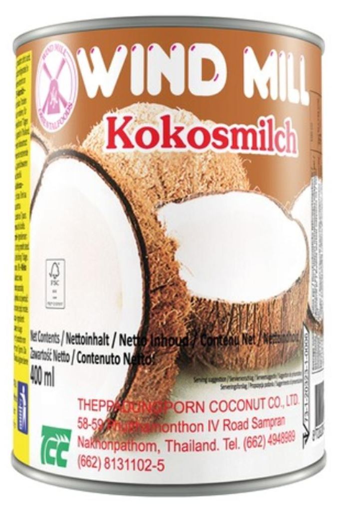 Latte di cocco Windmill base per molti piatti asiatici Immagine del prodotto 
