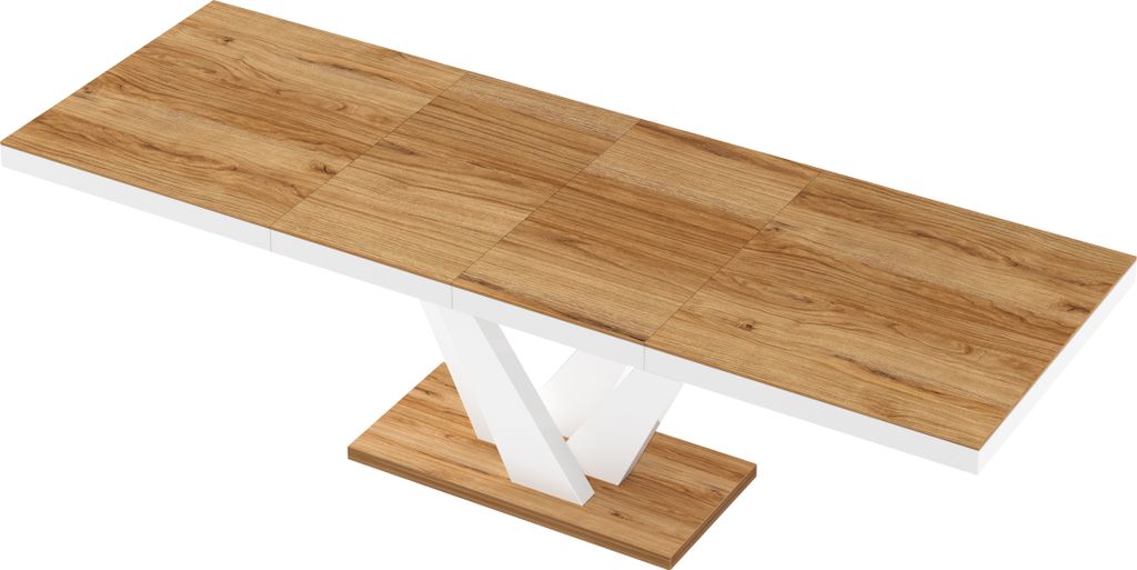 Design Esstisch Tisch HEV-111 ausziehbar 160 bis 256 cm
