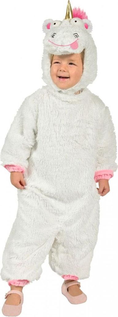 Fluffy Kleinkinderoverall für den Kinder-Fasching & Straßenkarneval Größe: XS