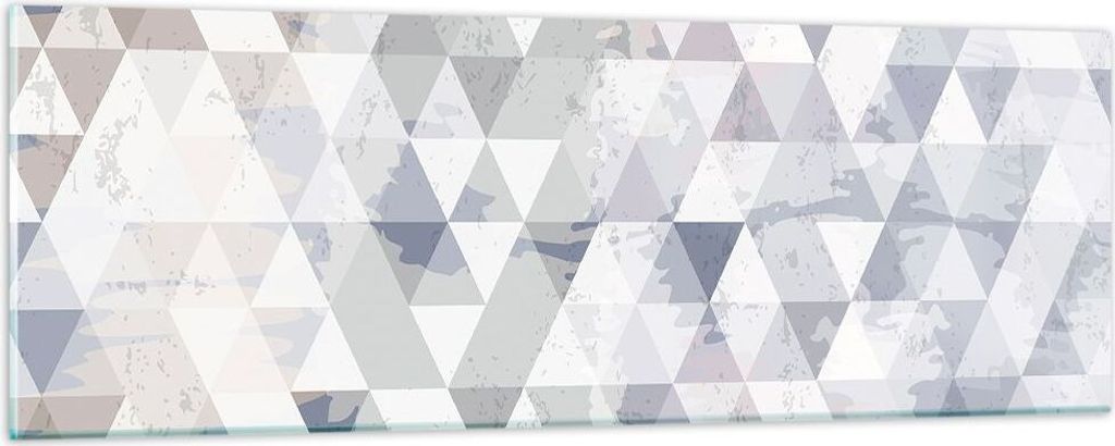 Bilder auf glas - Abstraktion modern - 90x30cm - Glasbilder - Wandbilder - Kunstdruck - zum Aufhängen bereit - Wanddekoration aus Glas - Glas Bild...