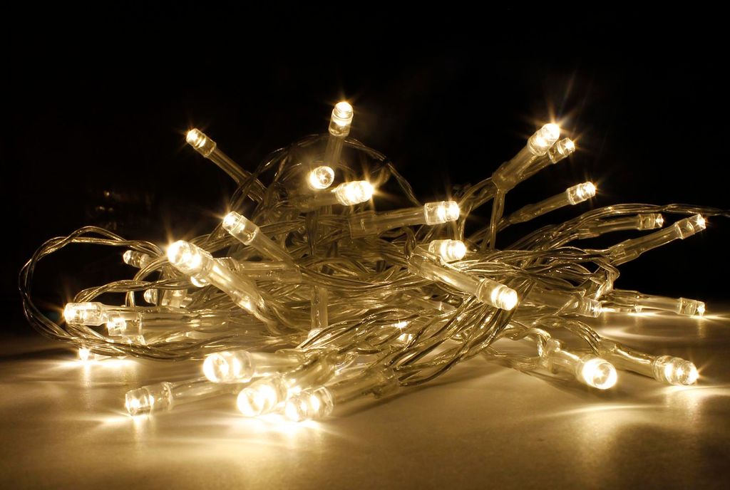 Lex Light LED Lichterkette Batterie Timer 4,35m 30 LEDs Produktbild 