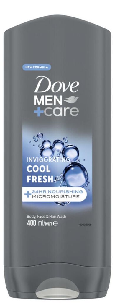 Gel douche Dove Men Cool Fresh 400 ml Image du produit 