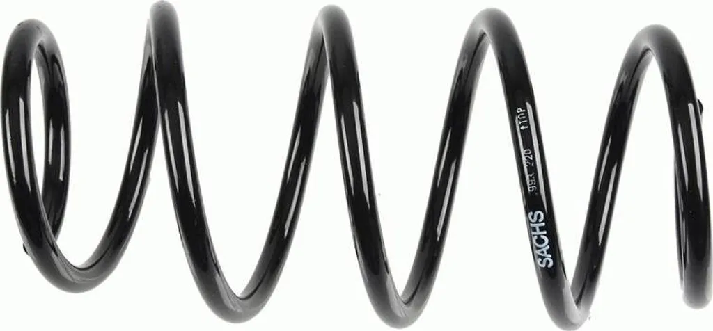Ressort de suspension hélicoïdal pour Polo 9N châssis 6Q0411105CB