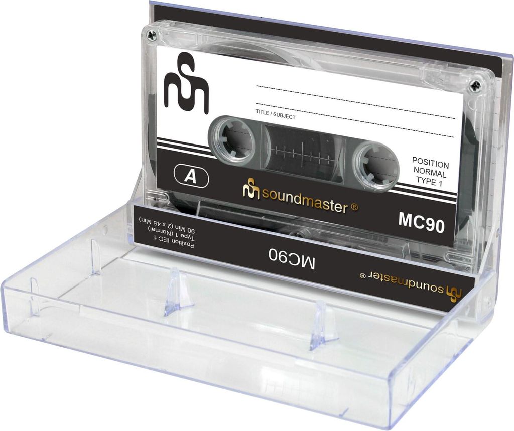 MC905P IEC1 90-Minuten-Kassette, 5er-Pack Produktbild 