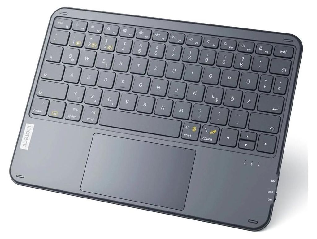 Inateck Keyboard Tablet QWERTZ gray - Tastatur Immagine del prodotto 