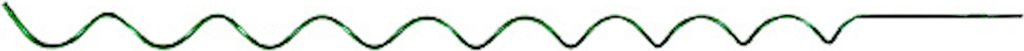 PROREGAL Pflanzstab, Spirale, 1500mm/6,0mm PVC -Draht