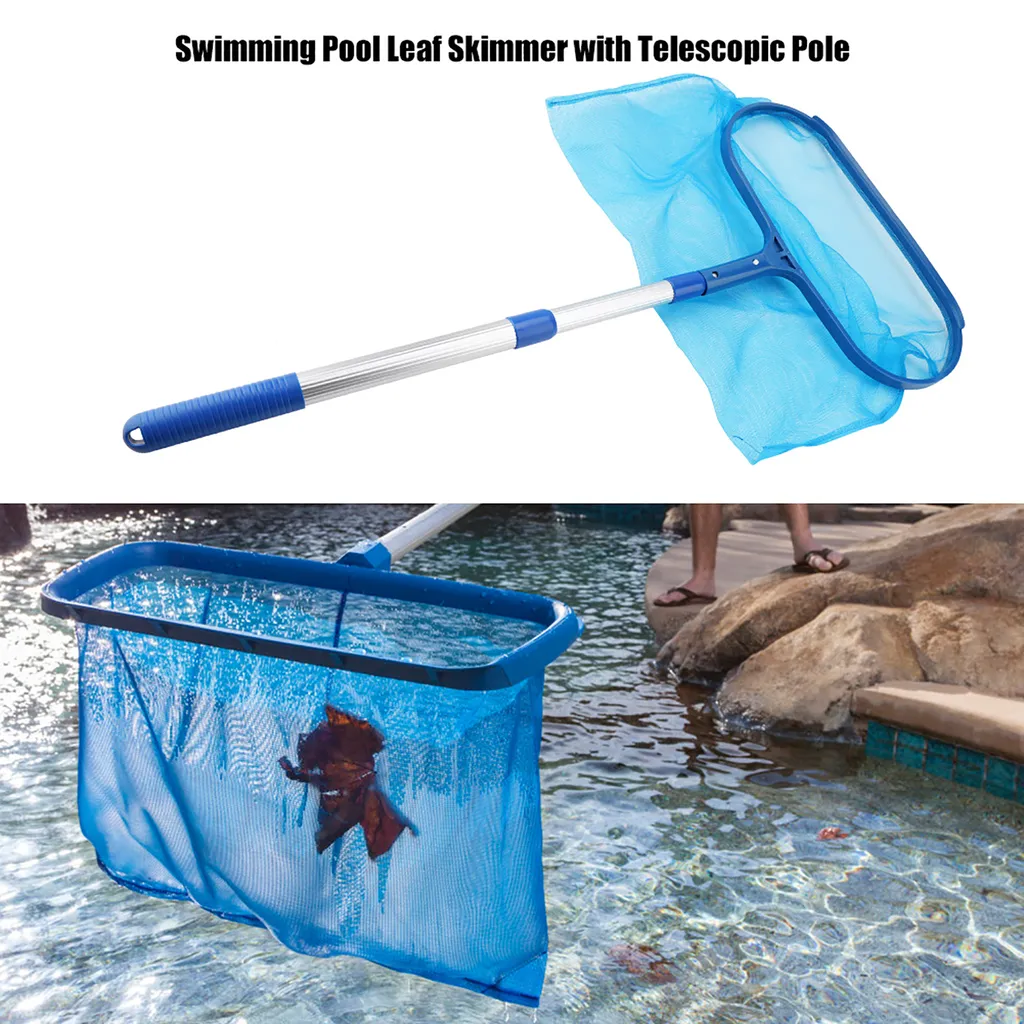 Écumoire à feuilles de piscine ultra résistante avec maille très fine