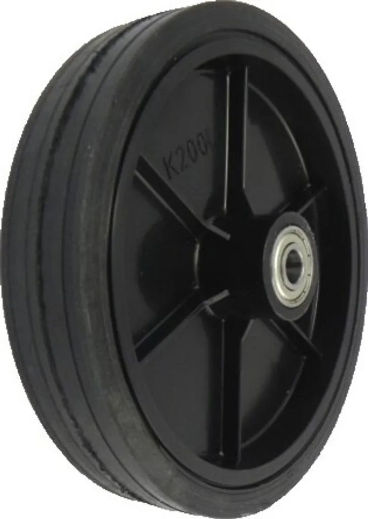 K200L Ruote universali per tosaerba d=200mm con cuscinetto a sfera