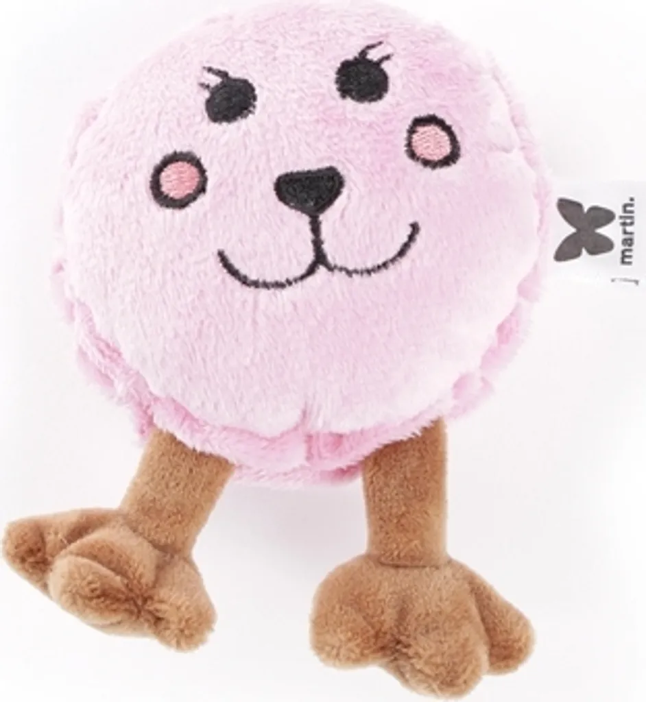 Peluche Macaron Martin Lavable et Hypoallergénique pour Câlins Infinis