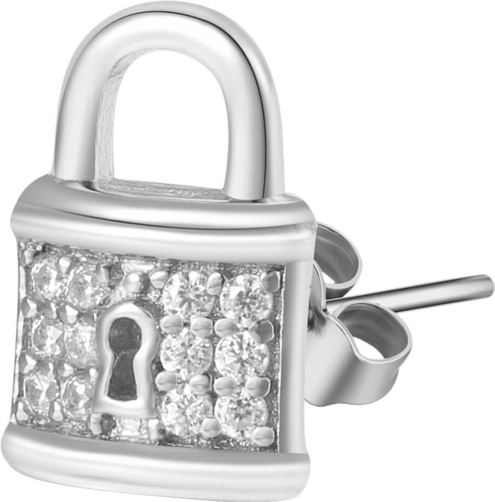 Silver earrings Castle Storie RZO027R