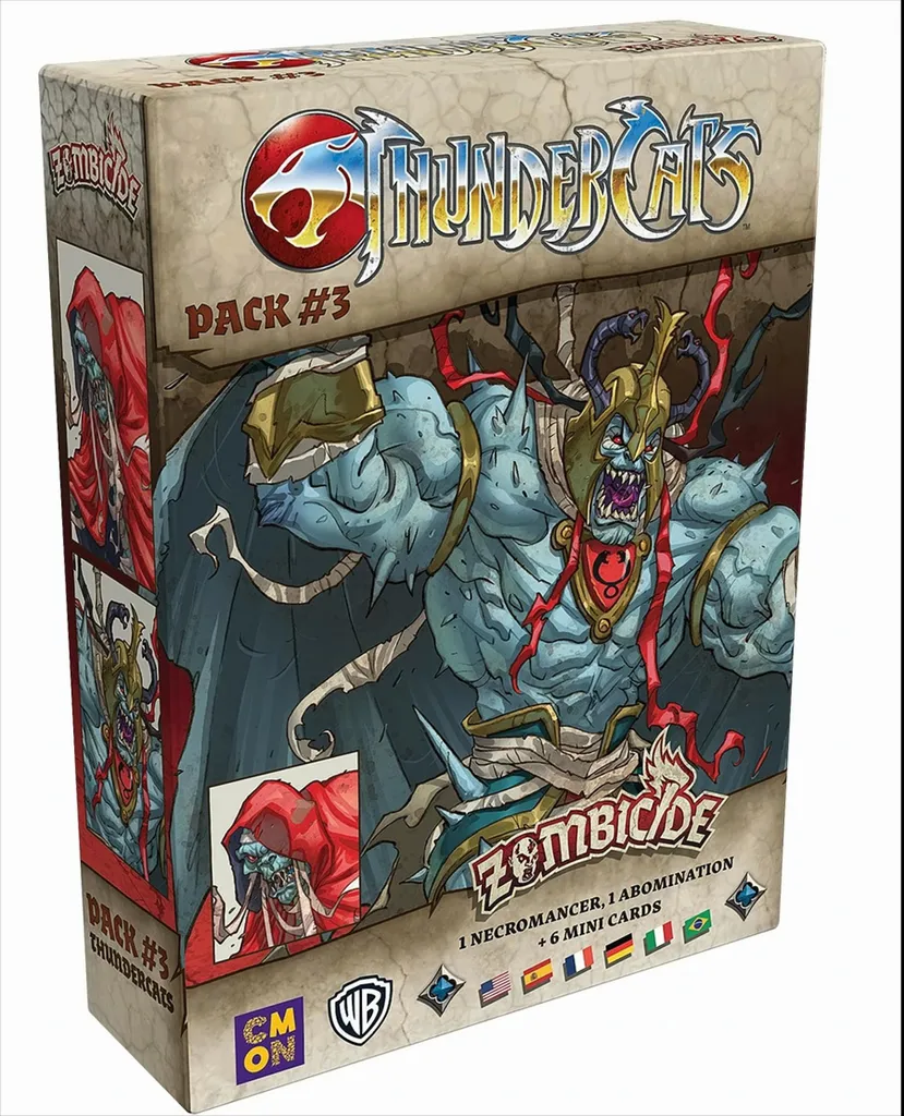 Zombicide Zombie Thundercats Pack 3 CMON Extension Jeu de Société
